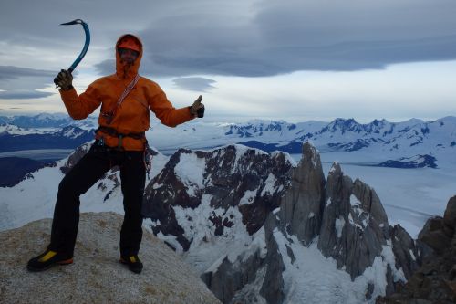 Smolo vrcholovka Fitz Roy