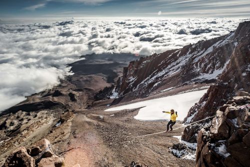 Highline na Kilimandru