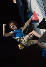 Adam Ondra ve finále MS v lezení na obtížnost Paříž 2016 - by Eddie Fowke - IFSC