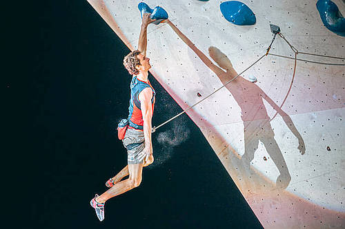 Adam Ondra na SP v Innsbrucku