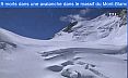 lavina Mont Blanc