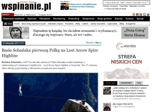 Lost Arrow Spire line