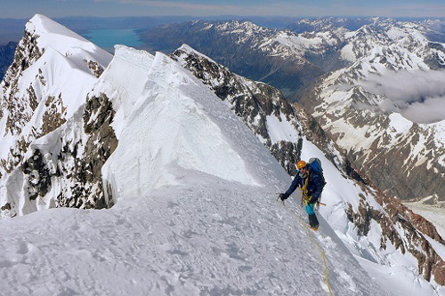 Aoraki - vrcholov heben 3