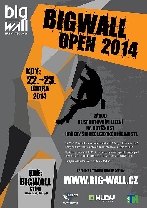 BigWall open 2014 plakt