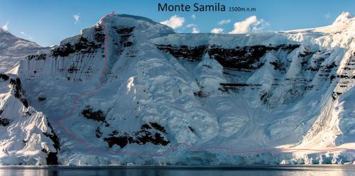 7.Nkres vstupu na Monte Samilu