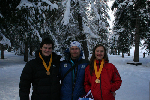 Janez Svlosak, Radek Lienerth a Martina Kratochvlov