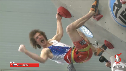 Adam Ondra v Topu semifinle