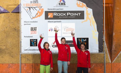 Vtzky cel srie Rock Point eskho pohru v boulderingu