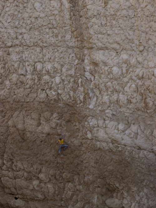 Fido v The Flow 7b+ Wadi Bani Khalid, foto OB
