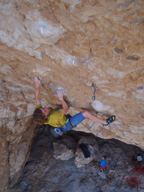 Toilet power 8b+ Wadi Bani Khalid, foto FM