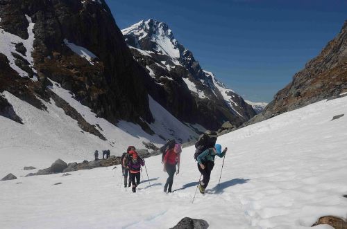 Jarn turistika v Sunmørskch Alpch, foto: Ivo Petr