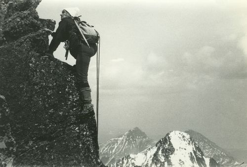 Olina Zibrnov pi vstupu S pilem Baranch roh, foto: archiv