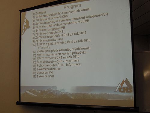 Valn hromada HS 2016 program