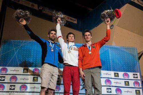 Martin Strnk podium