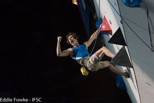 Adam Ondra MS 2016 finale c Eddie Fowke - IFSC