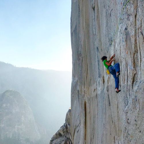 Adam Ondra Dawn Wall 14.dlka - foto Pavel Blaek