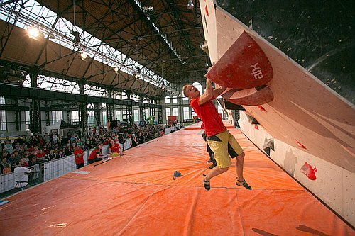 P v boulderingu 2017 Ostrava