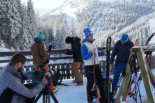 V Hochfgenu jsme na skialp vyrazili s horskm vdcem Karlem Kem