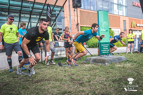 Martin Strnk na startu Gladiator Race Challenge