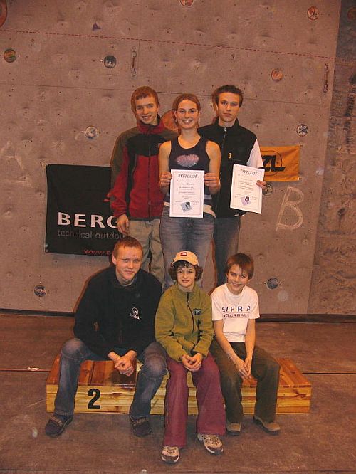 Martin
ifra, Adam Ondra, Kristina Ondrov, Libor Hroza, Milan Sldeek, Ji
vcha (poad neodpovd fotce)