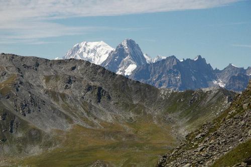 Mount Blank a Grandes Jorasses